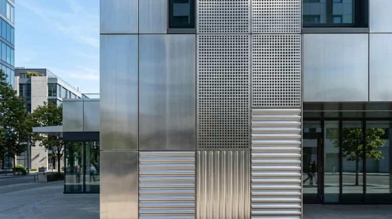 Habillage de façade en acier inox, guide pratique pour bien choisir