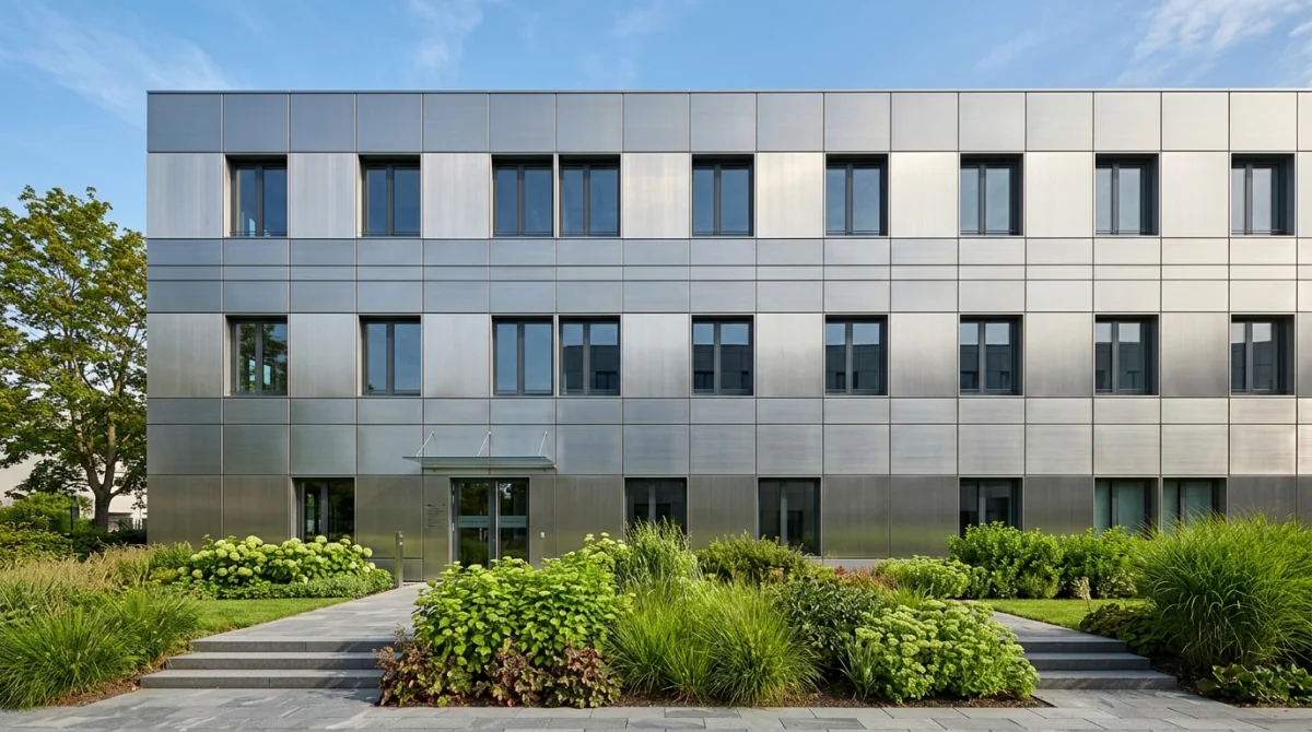 Habillage de façade en acier inox, guide pratique pour bien choisir