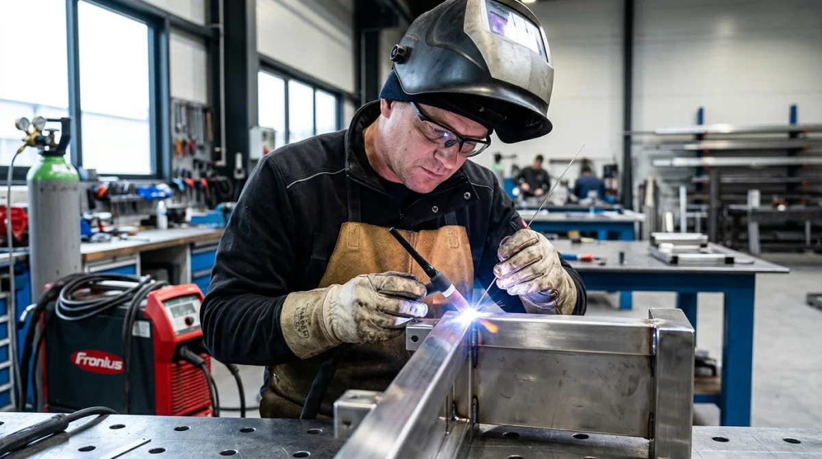 comment souder de l'inox