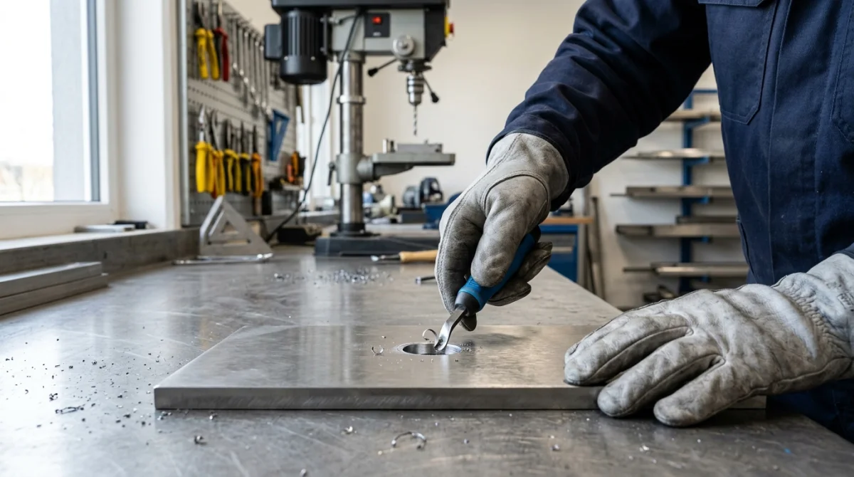 comment percer de l'inox