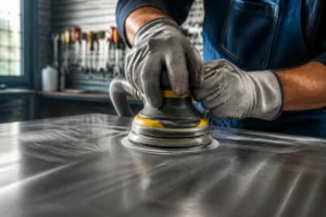 comment enlever les rayures sur l'inox