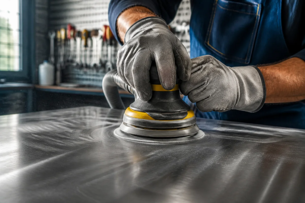 comment enlever les rayures sur l'inox