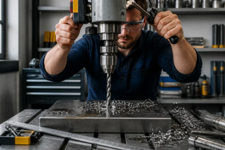 comment percer de l'acier